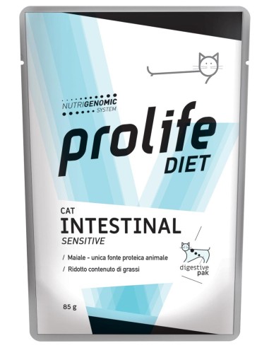 Prolife Cat Veterinary Intestinal Busta Gr.85. Diete . Cibo Umido Per Gatti