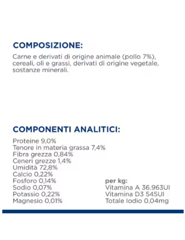 Hill's Feline Y/d gr 150. Diete . Cibo Umido Per Gatti