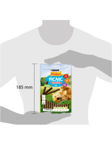 Friskies Picnic Variety 12 Sticks GR.100. Snack Per Cani