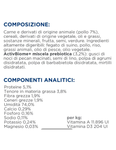 Hill's Canine Gastrointestinal Biome gr 370.0 Diete . Umido Per Cani