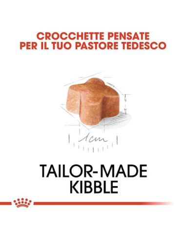 German Sheperd puppy kg 12. Cibo Secco Per Cuccioli