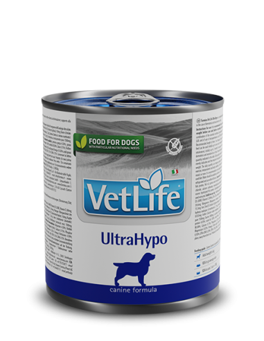 VET LIFE DOG Ultrahypo Gr.300. Diete . Umido Per Cani