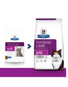 Hill's Croccantini Y/d kg 1,5. Diete Cibo Secco Per Gatti