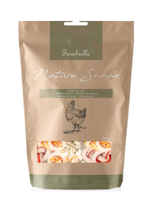 Nodini Di Pollo, Clorofilla E Betacarotene gr 80. Snack per cani