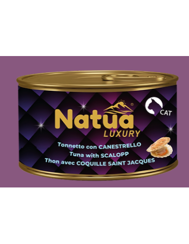 Natua jelly cat Luxory Tonnetto con Canestrello gr.85. Cibo Umido Per Gatti