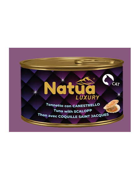 Natua jelly cat Luxory Tonnetto con Canestrello gr.85. Cibo Umido Per Gatt