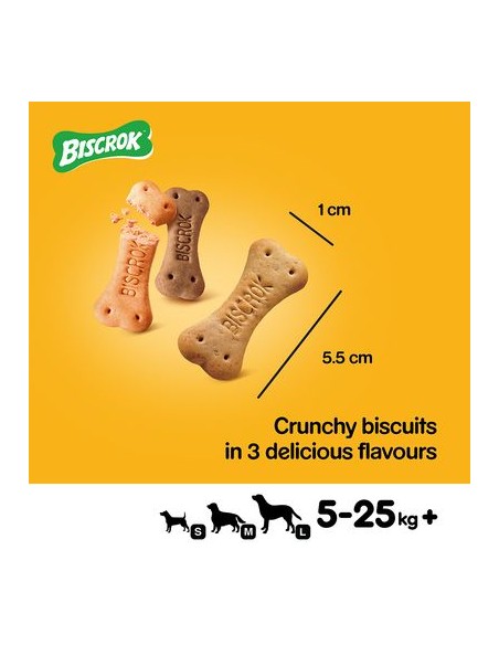 Pedigreee Biscrock Multi mix gr 500. Snack Per Cani