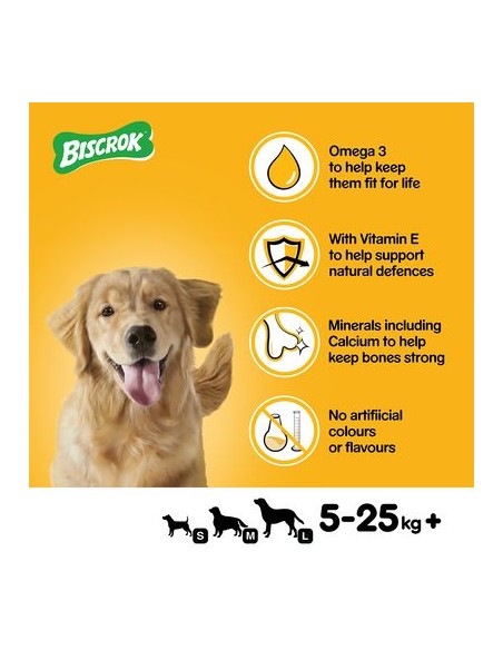 Pedigreee Biscrock Multi mix gr 500. Snack Per Cani
