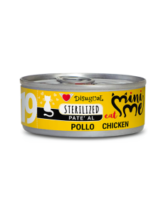 Mini Me 19 Sterilized Patè Al Pollo gr 85 DISUGUAL. Cibo Umido Per Gatti