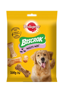 pedigree Multi Biscrock gr 200. snack per cani