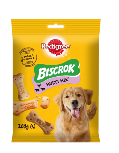 Pedigree Multi Biscrock gr 200. Snack per cani