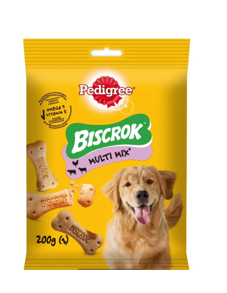 pedigree Multi Biscrock gr 200. snack per cani