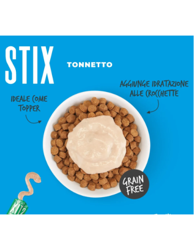 Schesir Stix Tonno 6pz x gr.15.Snack Per Gatti
