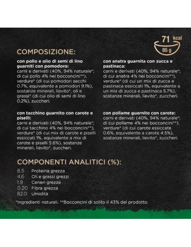 Sheba Nature's Collection Selezione Delicata in Gel. 40x85 gr.Cibo Umido Per Gatti