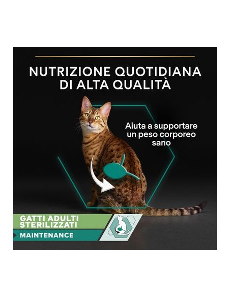 Pro Plan Gatto Busta Sterilised adult Manzo gr 75 . Cibo Umido Per Gatti