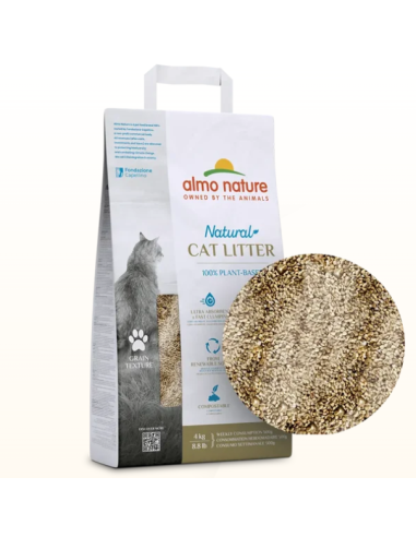 offerta Almo Nature Cat Litter Large Grain kg 4. Lettiera Per Gatti