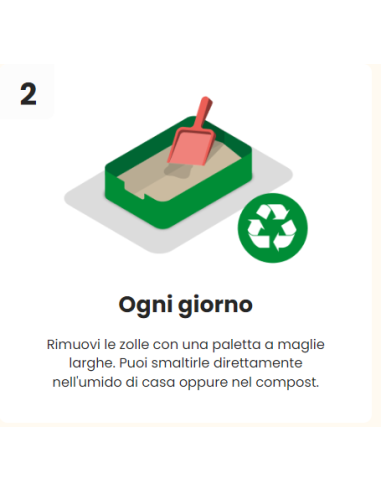 offerta Almo Nature Cat Litter Large Grain kg 4. Lettiera Per Gatti