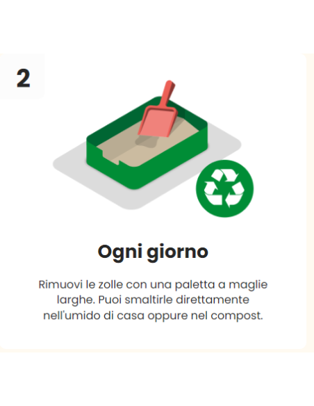 offerta Almo Nature Cat Litter Large Grain kg 4. Lettiera Per Gatti