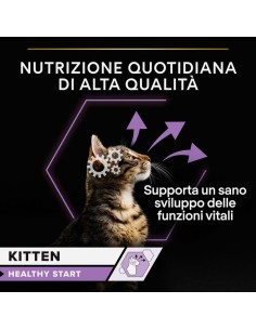 Pro Plan Gatto Busta Kitten Healthy Star con Tacchino  . gr 75. Cuccioli Di gatto 2