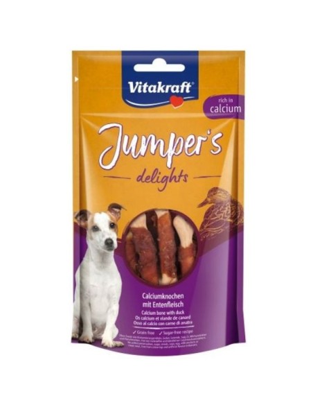 Vitakraft Snack Cane Jumpers delights Duck bonas gr.80. Snack Per Cani