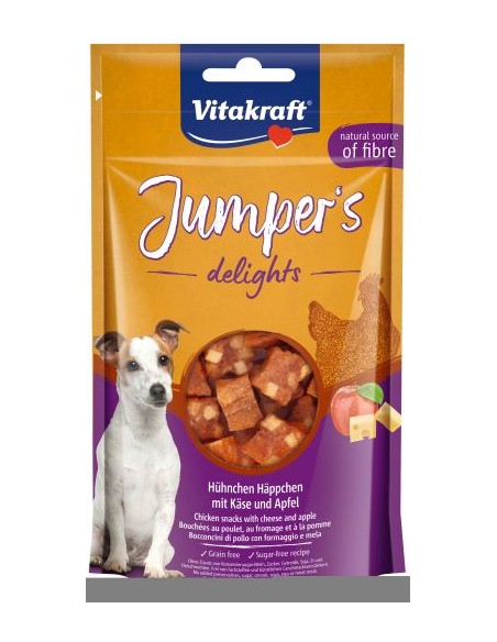 Vitakraft Snack Cane Jumpers delights pollo e mela gr.80. Snack Per Cani