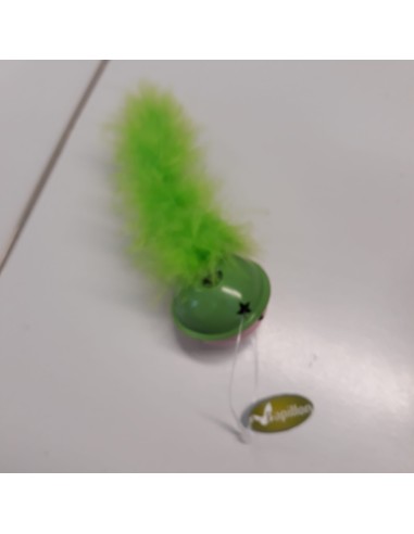 Campanelli Con Piuma e suono. Giochi Per Gatti