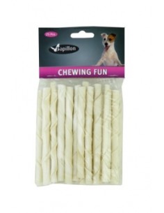 Rotolini di Bufalo Confezione 100 pezzi. Snack Per Cani