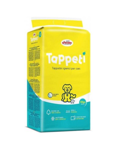 Tappetini Assorbenti Tapiss 60x90 100 pezzi. Igienici Per Cani