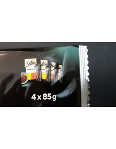 Sheba Selezione  Gustosa  IN SALSA CARNE 4 X 85 gr.Cibo Umido Per Gatti. 2