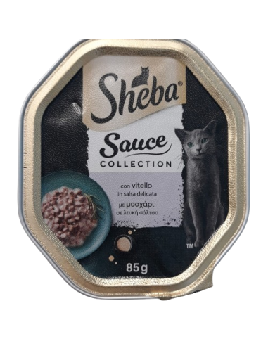 Sheba Sauce Collection con Vitello Gr.85. Cibo Umido Per gatti