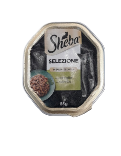 SHEBA Selezione in Salsa con Coniglio Gr.85. Cibo Umido Per Gatti