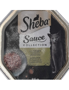 SHEBA Sauce Collection con Coniglio e Verdure in Salsa Gr.85. cibo Umido Per Gatti 2