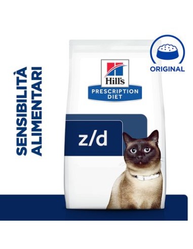 HILL'S Feline Z/D Kg.3. Secco Diete Per Gatti