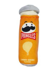 Record Pringles Tubi Arancione Peluche. Giochi Per Cani