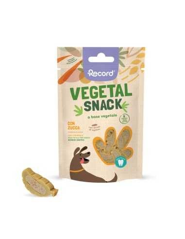 Record Vegetal Snack Zucca gr 75. Snack Per Cani