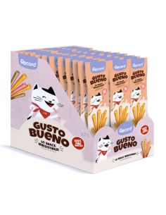 Record Gusto Bueno Stick Per Gatti al salmone gr 40. Snack per gatti 2