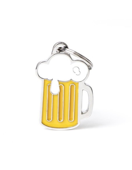 Medaglietta Food Beer . Accessori per cani.