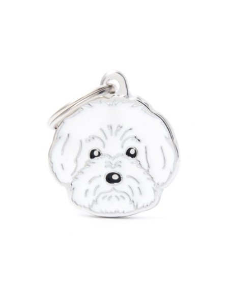 Medaglietta Cane Bolognese. Accessori per cani.