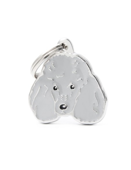 Medaglietta Friends Barboncino Grigio  . Accessori Per Cani