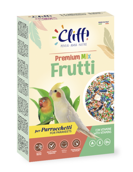 Cliffi Frutti 700 Gr Alimento per Parrocchetti