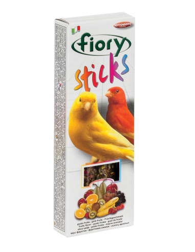 Fiory Stick Canarini Frutta gr 60. Mangime Per Uccelli .