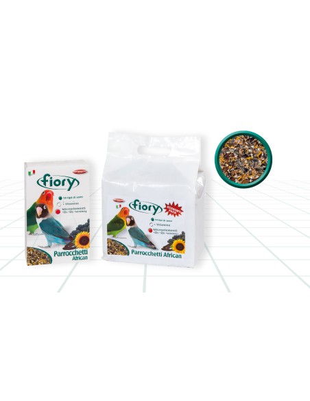 Fiory Miscela Parrocchetti gr 800. Mangime Per Uccelli