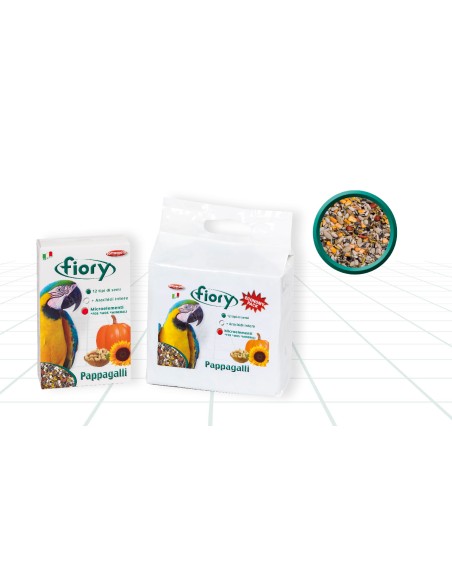 Fiory Miscela Pappagalli gr 700. Mangime Per Uccelli
