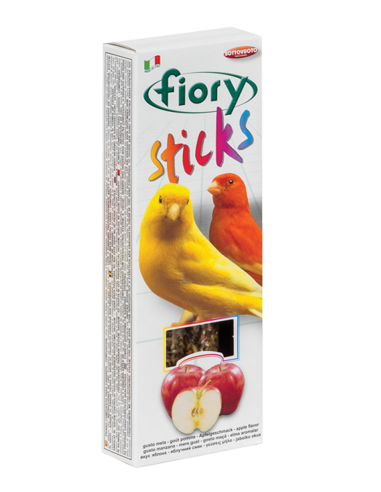 Fiory Stick Canarini Mela gr 60. Mangime Per Uccelli.