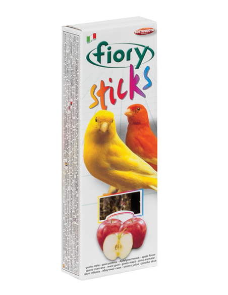 Fiory Stick Canarini Mela gr 60. Mangime Per Uccelli.