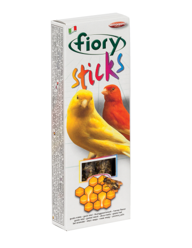 Fiory Stick Canarini Miele gr 60. Mangime per uccelli .