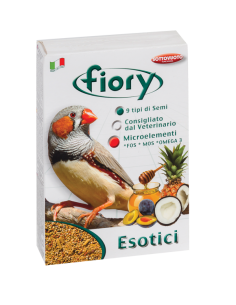 Fiory Miscela per Esotici kg 1. Mangime Per Uccelli .