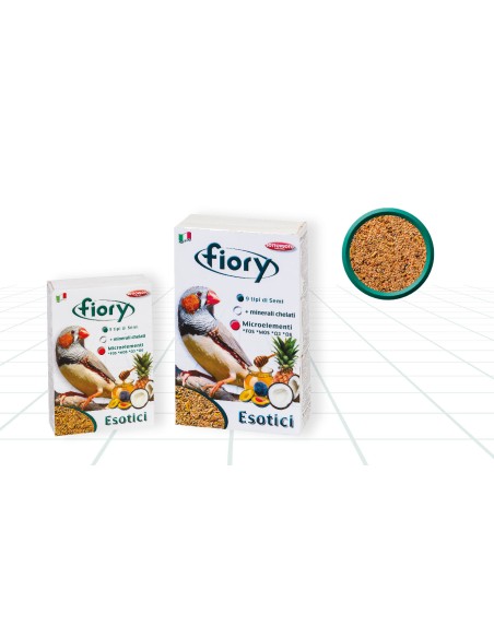 Fiory Miscela per Esotici kg 1. Mangime Per Uccelli .
