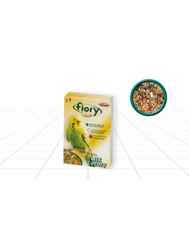 Fiory Mix Cocorite Superpremium Oro gr 400. Mangime Per Uccelli.