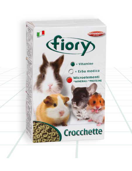 Fiory Crocchette Per Roditori gr 400. Mangime Per Roditori .